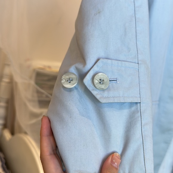 Burberry Light Blue Jacket - Picture 4 of 5